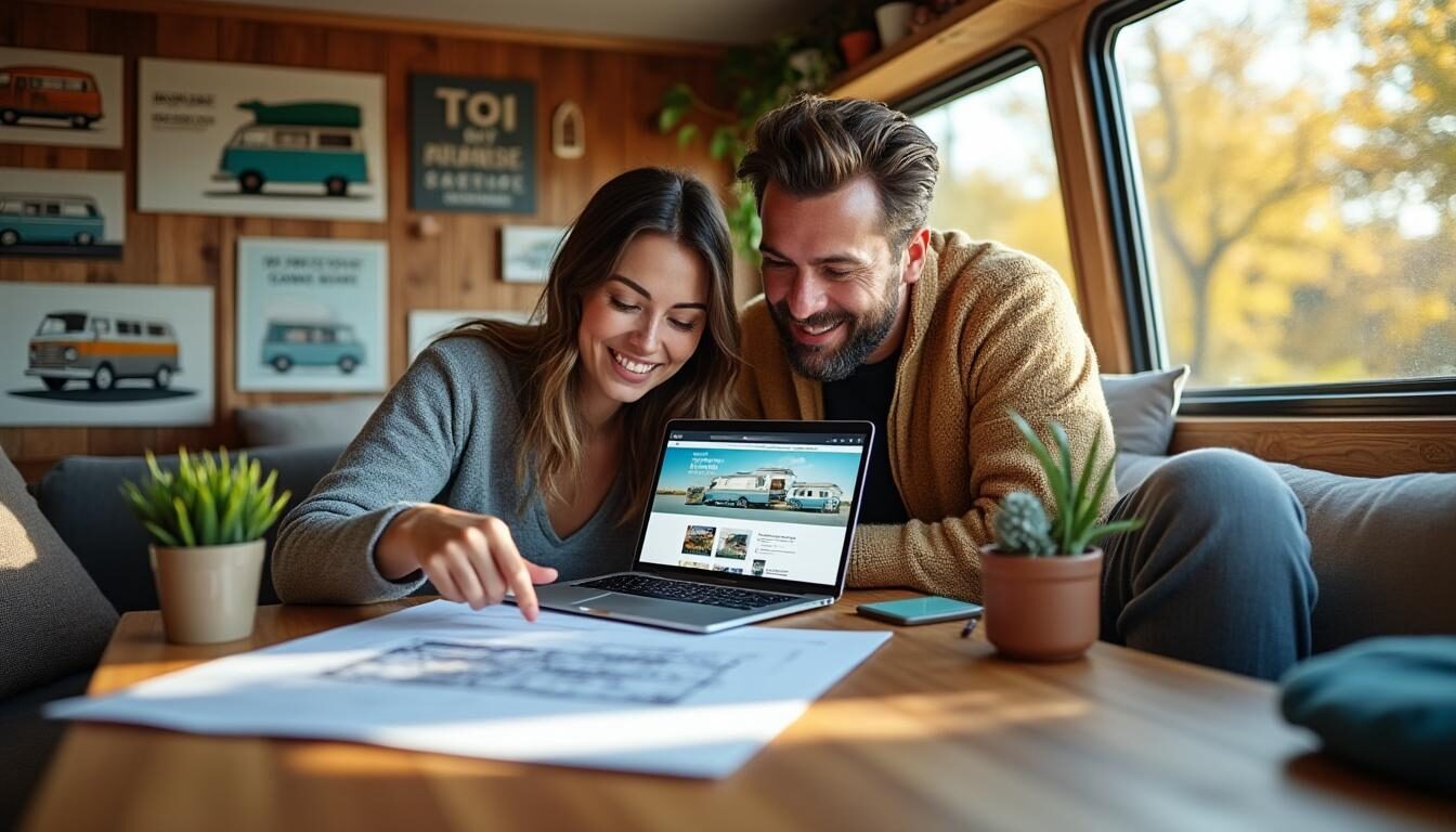 découvrez toutes les solutions pour financer l'achat et l'aménagement d'une voiture en camping-car : crédits auto, aides possibles, location avec option d'achat et astuces pour concrétiser votre projet de van aménagé.